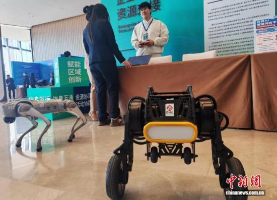 һ�ҿƼ���I(y��)չʾ�ęC���ˮa(ch��n)Ʒ����� �z